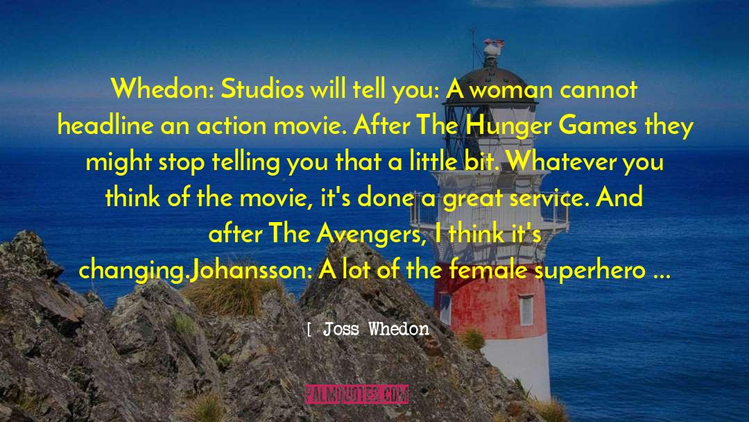Action Movie quotes by Joss Whedon
