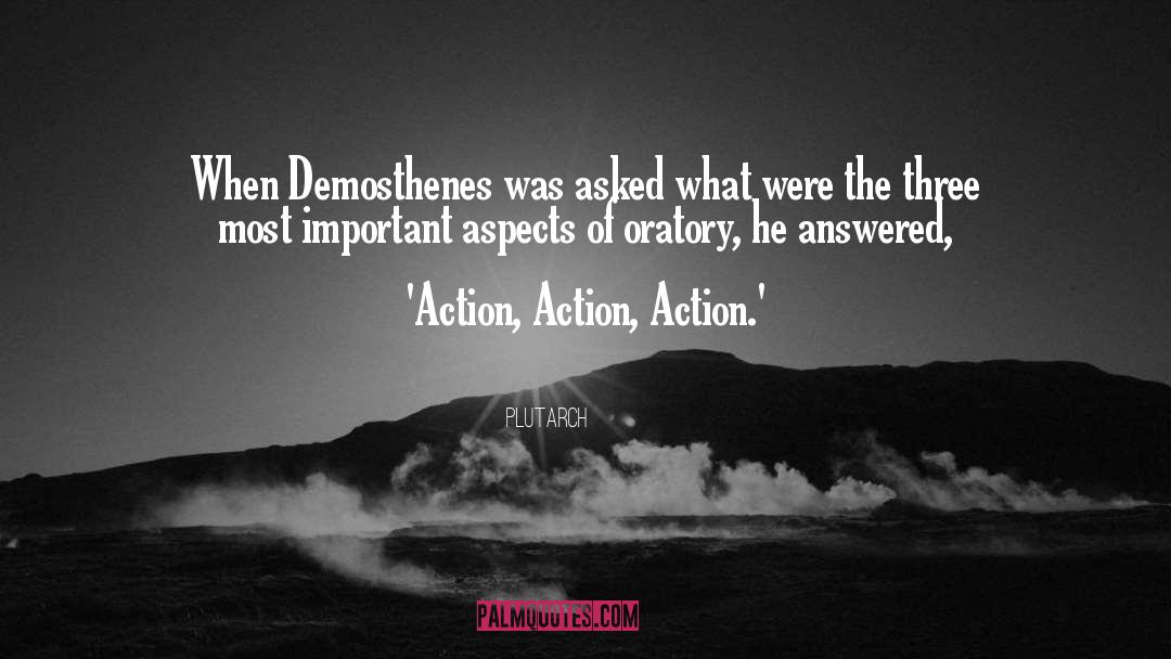 Action Mystery quotes by Plutarch