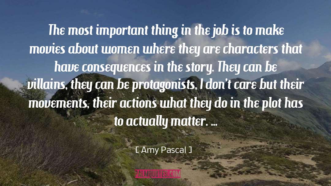 Action Packed quotes by Amy Pascal