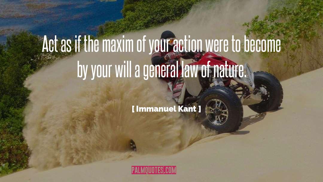 Action quotes by Immanuel Kant