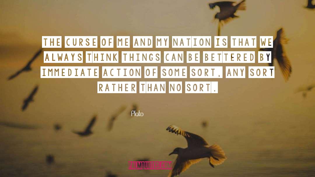 Action quotes by Plato