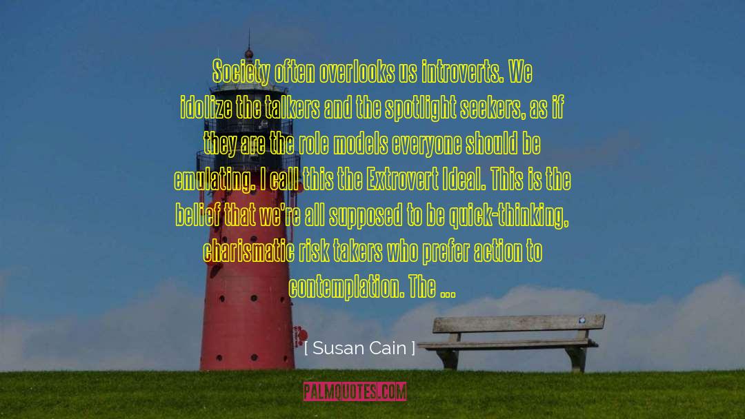 Action Speaks quotes by Susan Cain