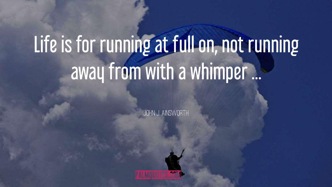 Action Thriller quotes by John J. Ainsworth