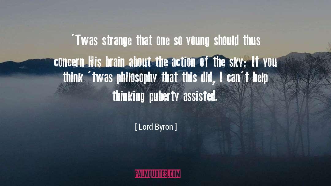 Action Thriller quotes by Lord Byron