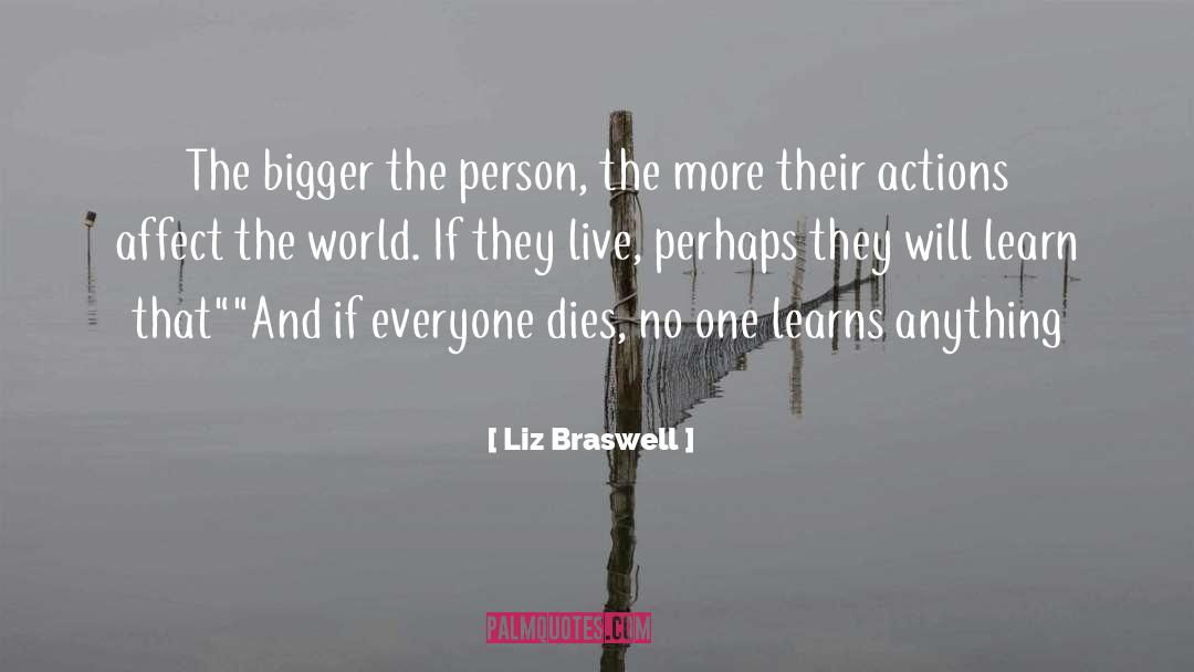 Actions Affect quotes by Liz Braswell