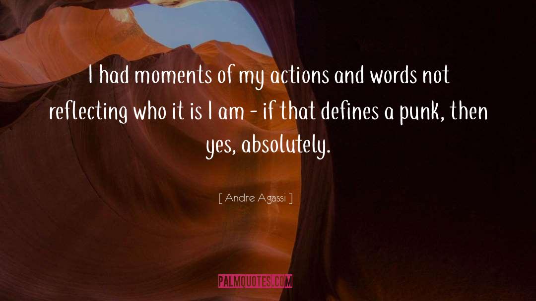 Actions And Results quotes by Andre Agassi