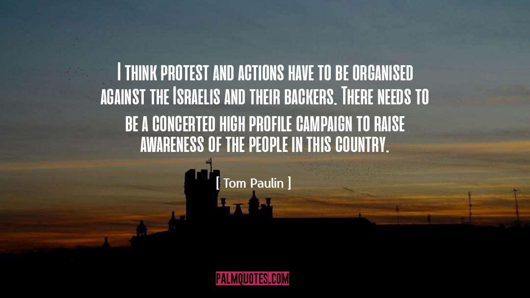 Actions Have quotes by Tom Paulin