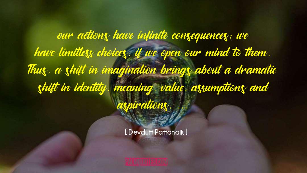 Actions Have quotes by Devdutt Pattanaik