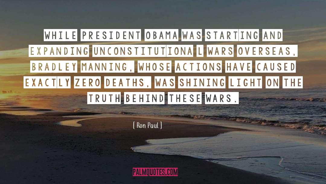 Actions Have quotes by Ron Paul