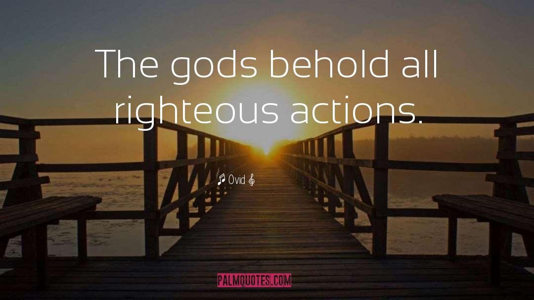 Actions quotes by Ovid