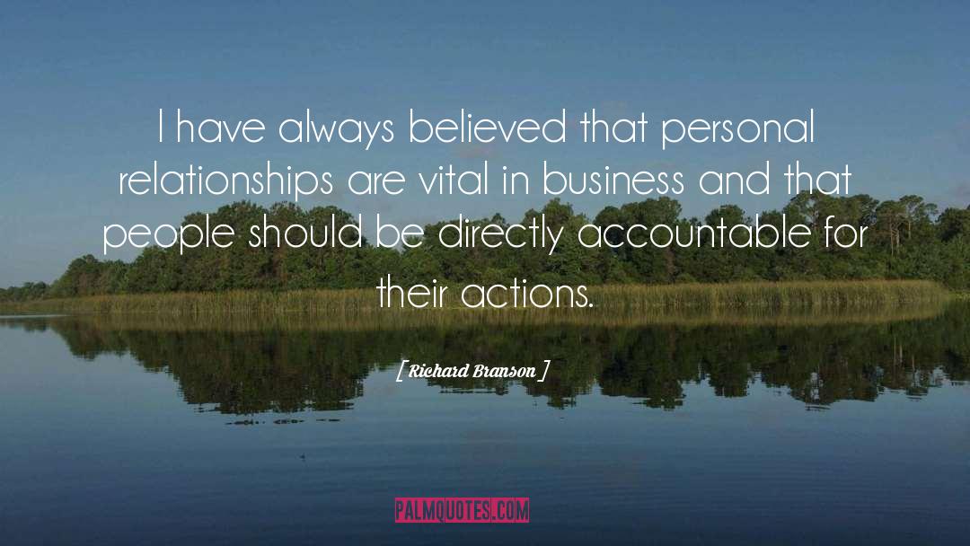 Actions quotes by Richard Branson