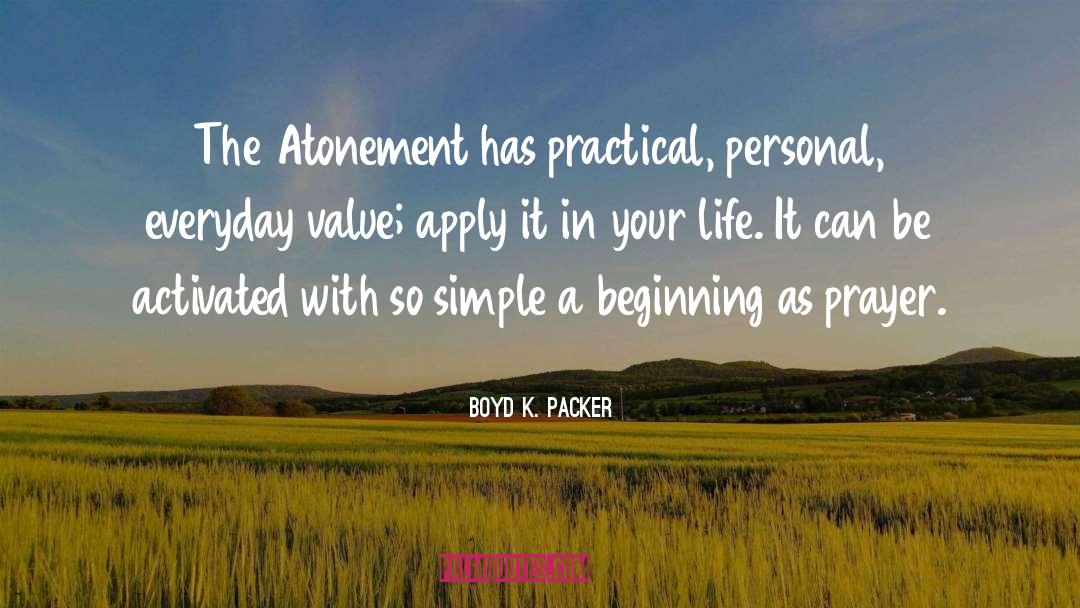 Activated quotes by Boyd K. Packer