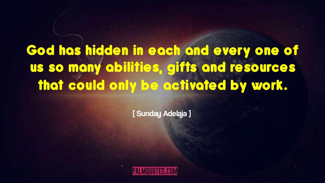 Activated quotes by Sunday Adelaja