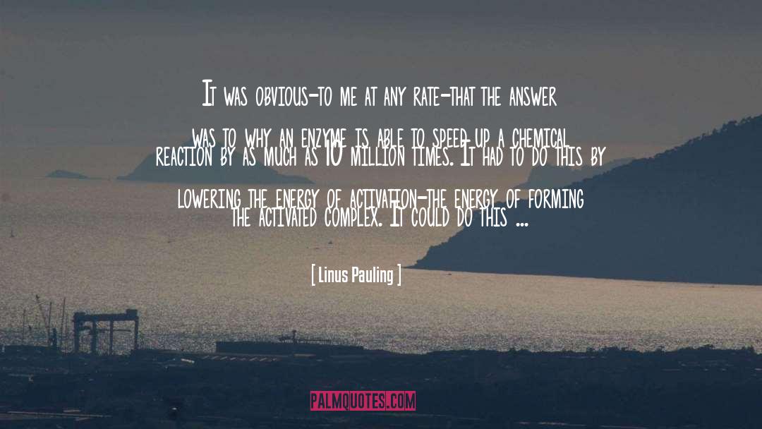 Activated quotes by Linus Pauling