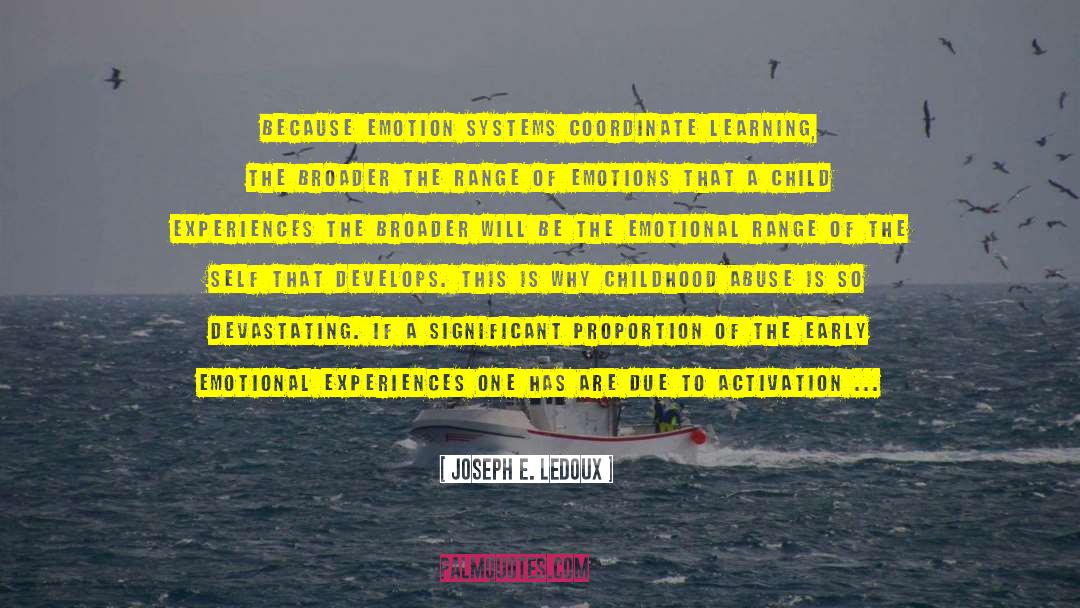 Activation quotes by Joseph E. LeDoux