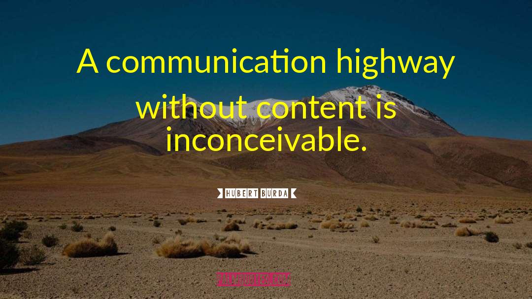 Active Communication quotes by Hubert Burda