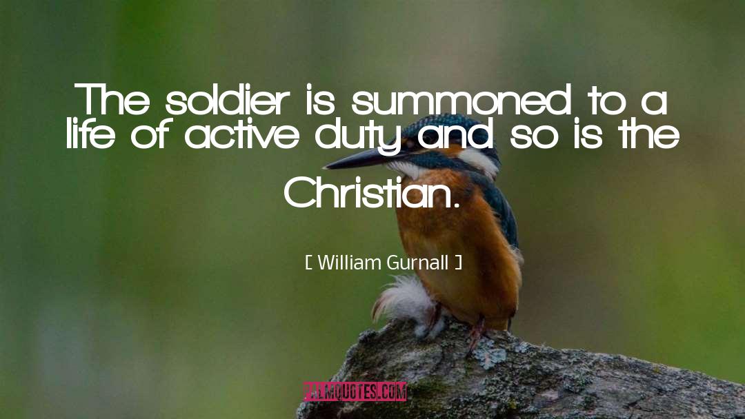 Active Duty quotes by William Gurnall