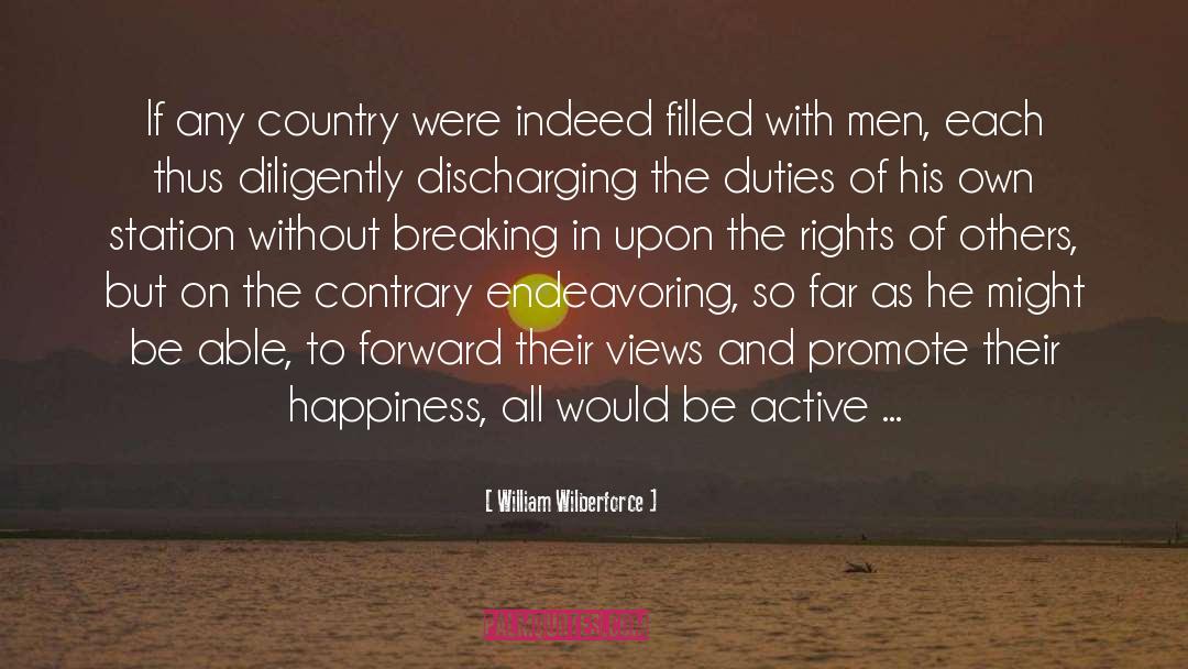 Active Duty quotes by William Wilberforce