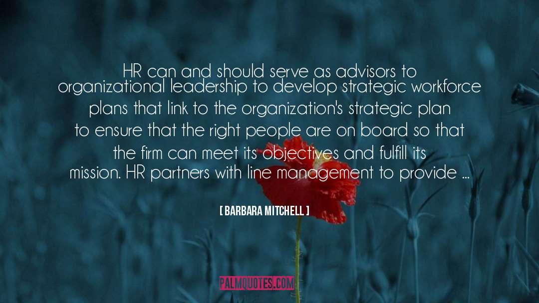 Active Management quotes by Barbara Mitchell