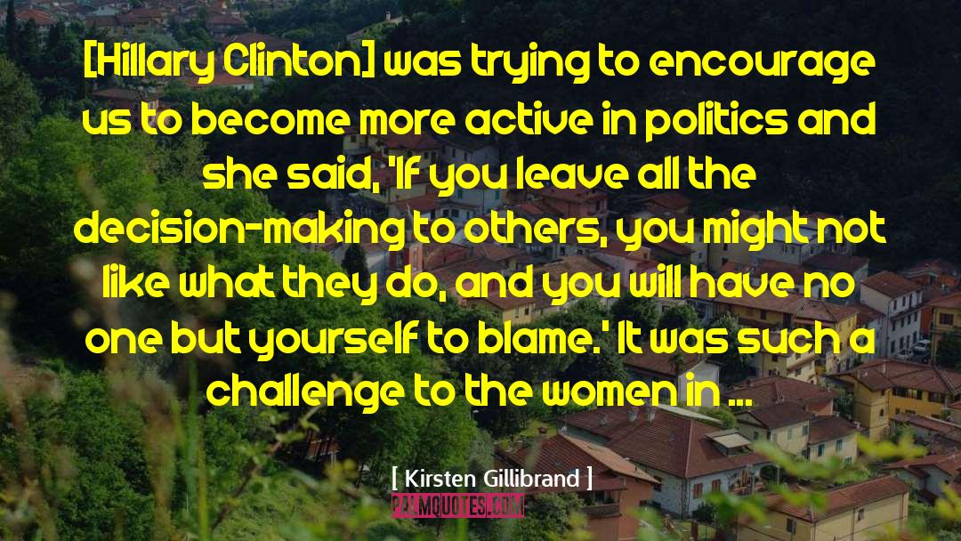 Active Minority quotes by Kirsten Gillibrand