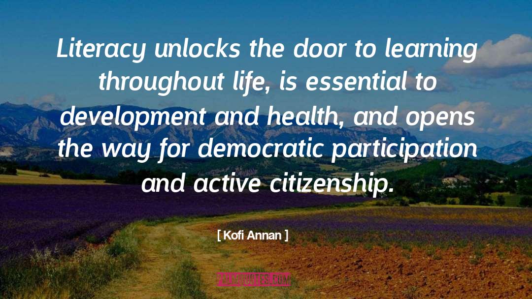 Active Participation quotes by Kofi Annan