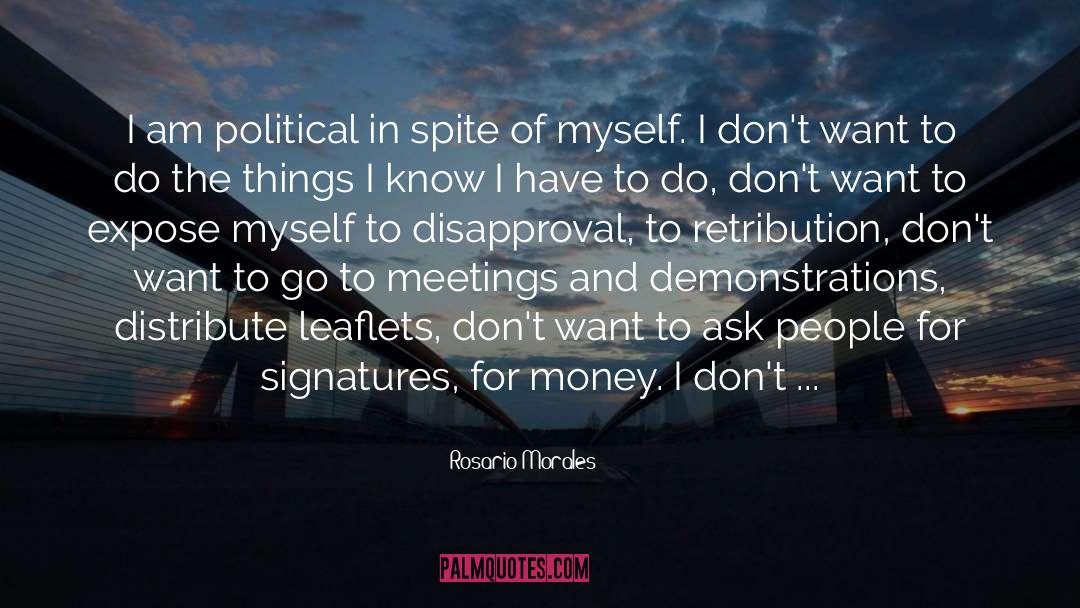 Activism quotes by Rosario Morales