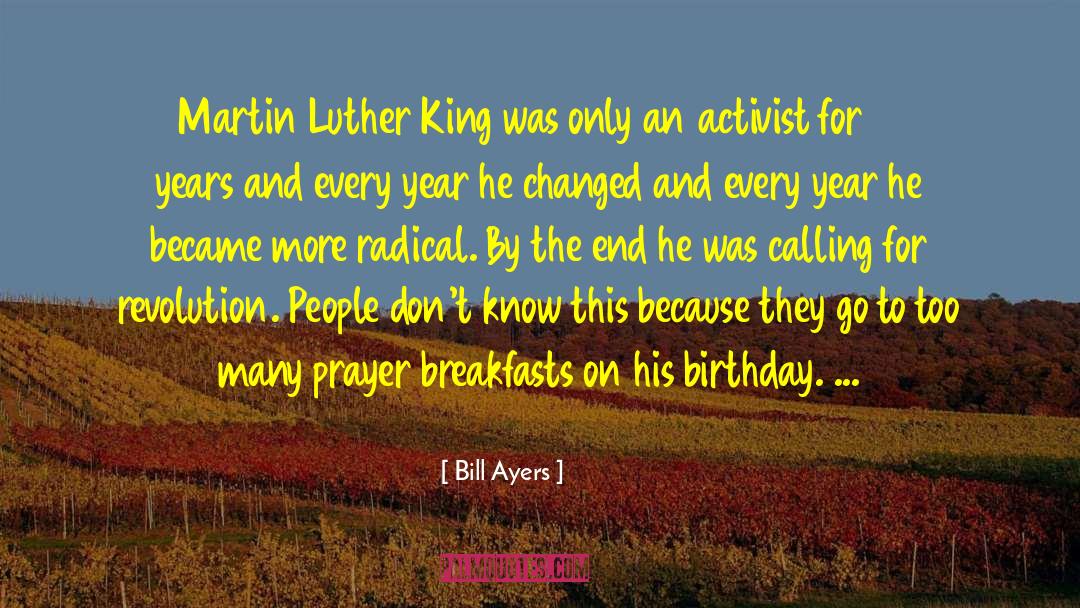 Activist quotes by Bill Ayers