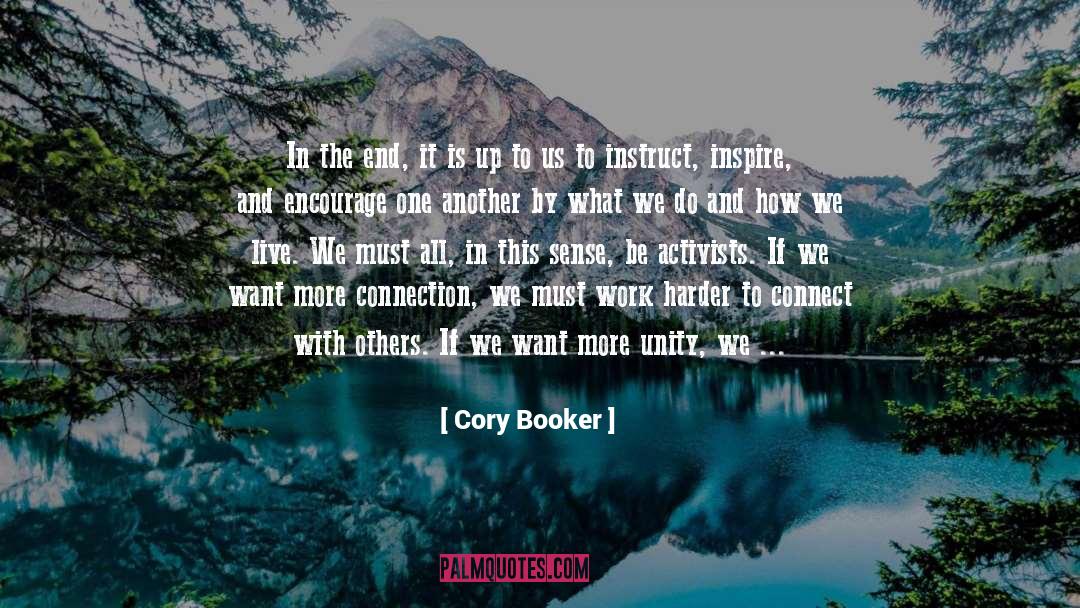 Activists quotes by Cory Booker