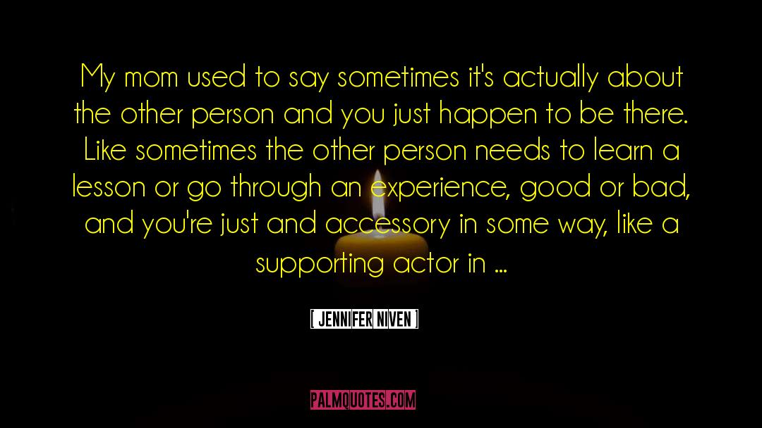 Actor And The Housewife quotes by Jennifer Niven