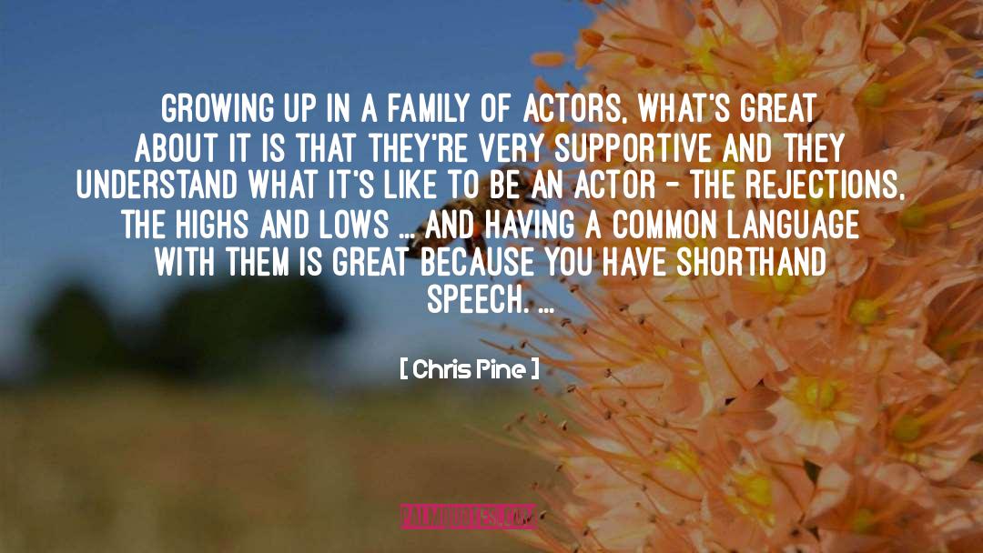 Actors And Actresses quotes by Chris Pine