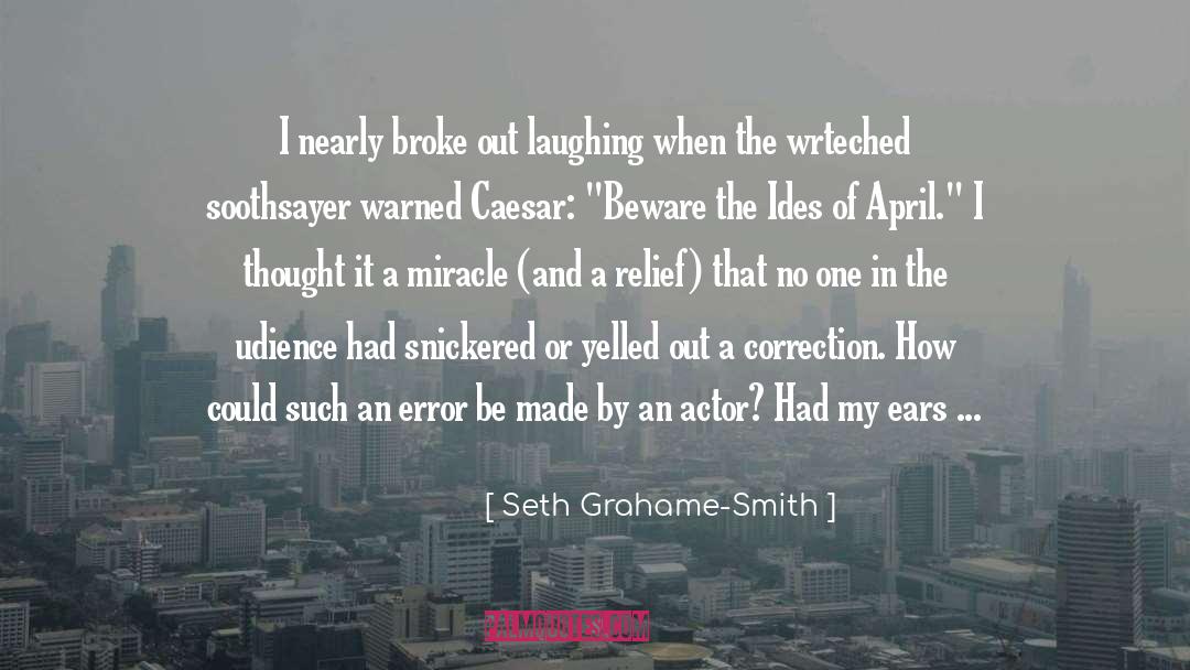 Actors And Actresses quotes by Seth Grahame-Smith
