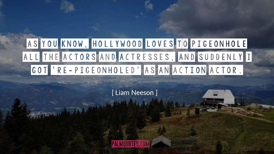 Actors And Actresses quotes by Liam Neeson