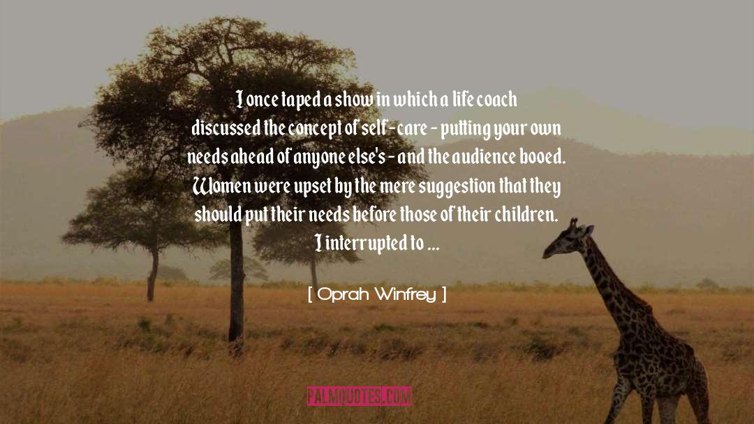 Actors And Audience quotes by Oprah Winfrey