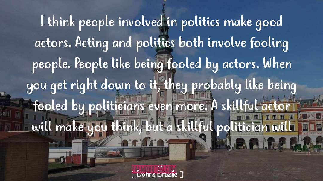 Actors quotes by Donna Brazile