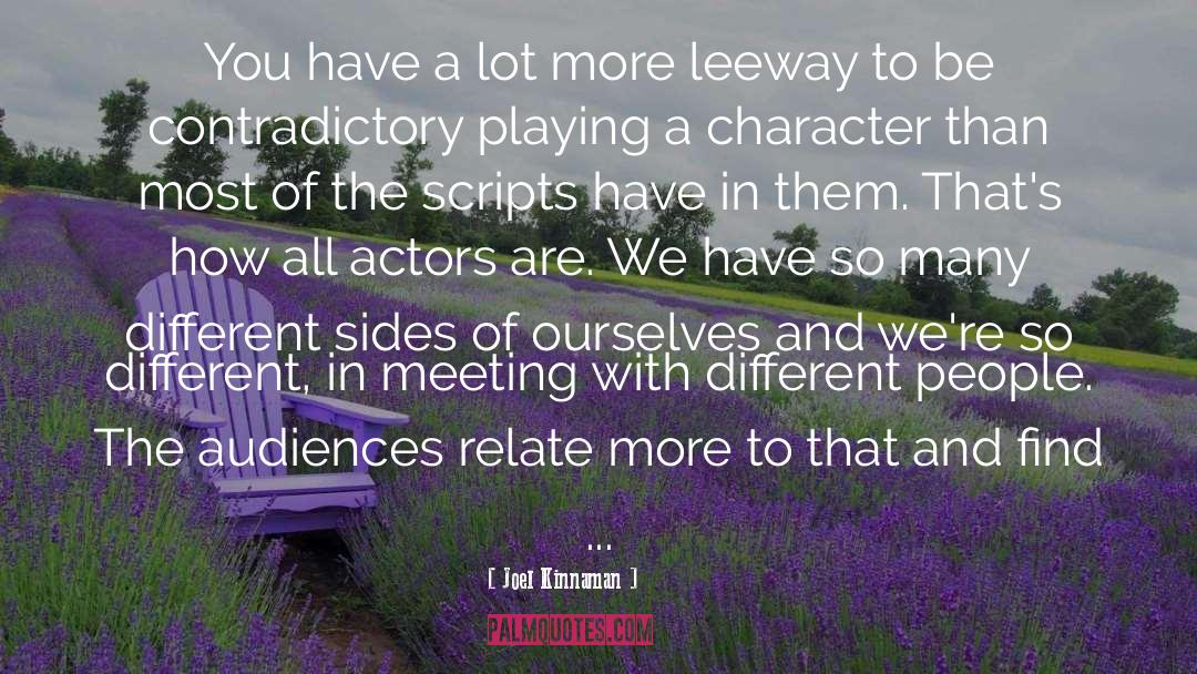 Actors quotes by Joel Kinnaman