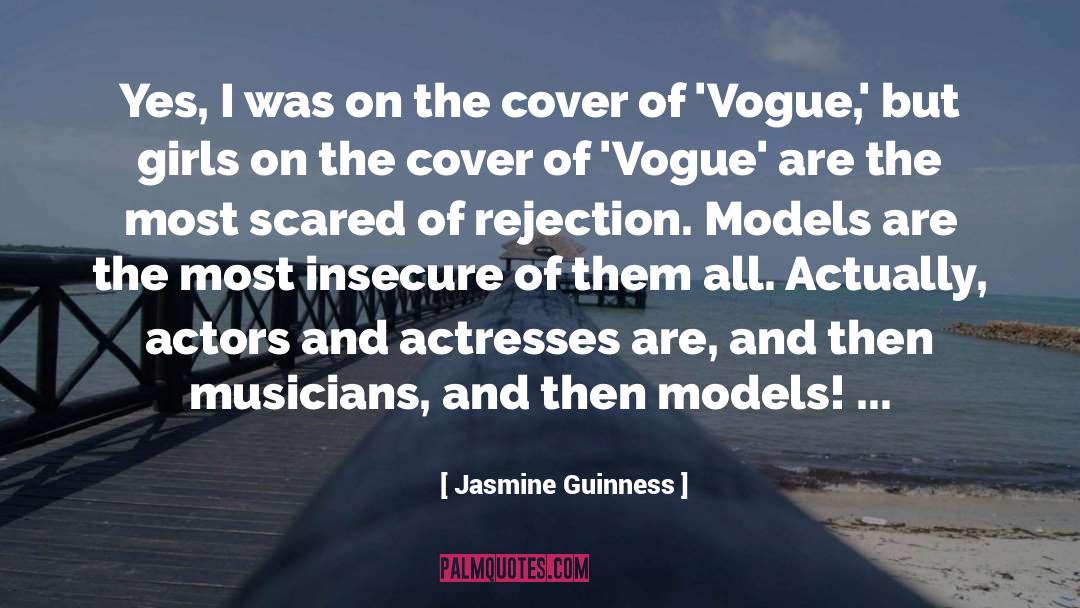Actors quotes by Jasmine Guinness