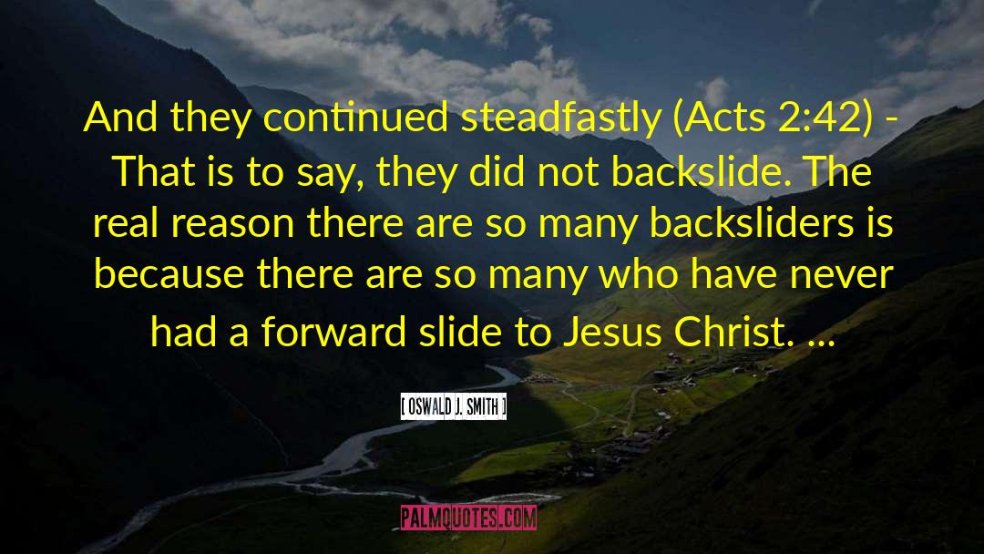 Acts 2 quotes by Oswald J. Smith