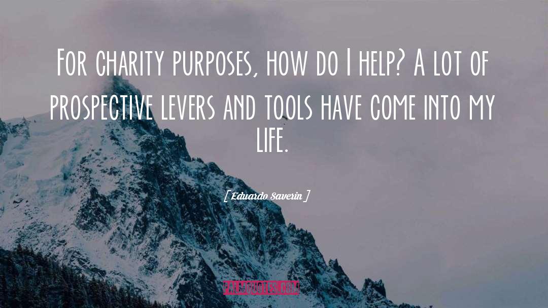 Acts Of Charity quotes by Eduardo Saverin