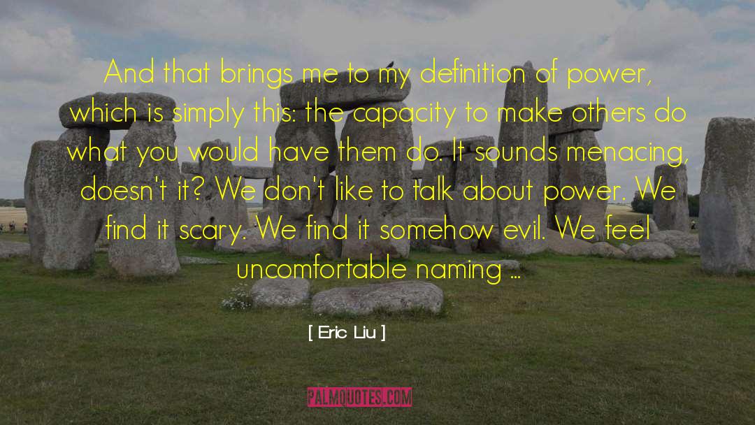 Acts Of Evil quotes by Eric Liu