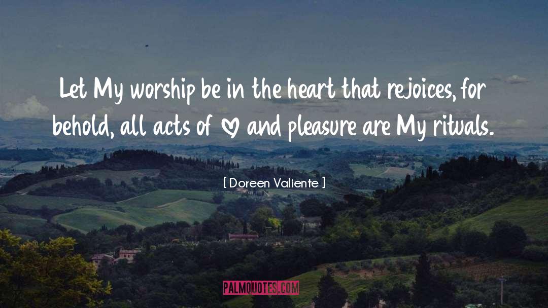 Acts Of Love quotes by Doreen Valiente