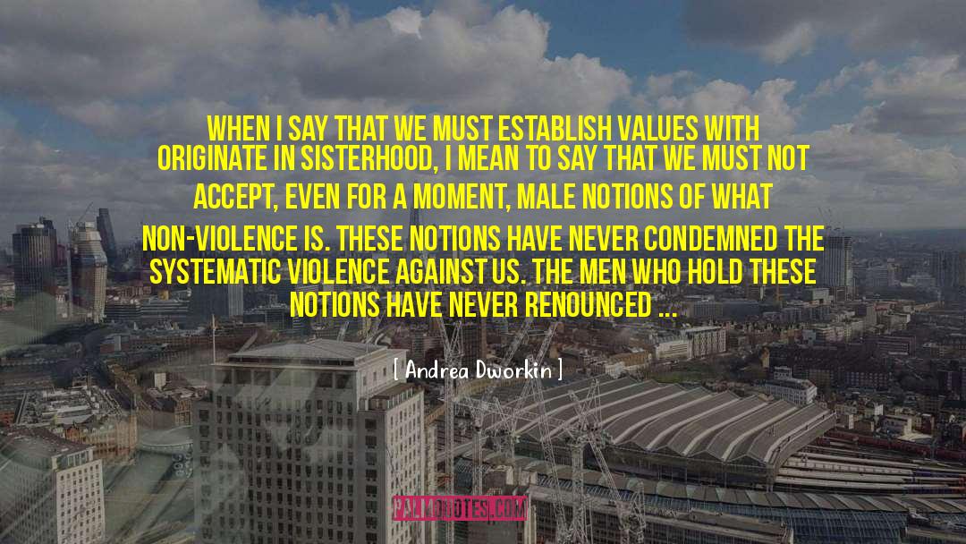 Acts Of Violence quotes by Andrea Dworkin