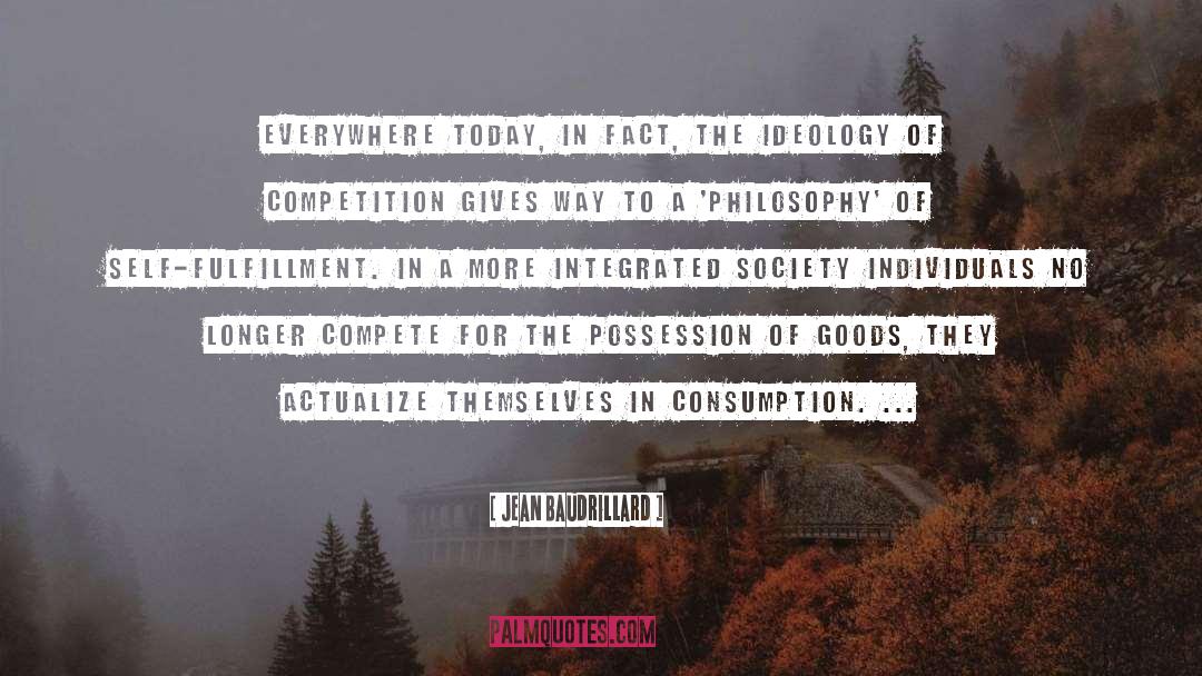 Actualize quotes by Jean Baudrillard