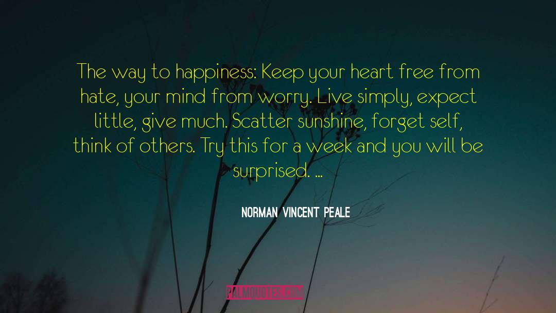 Actually Living quotes by Norman Vincent Peale