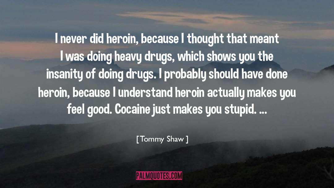 Actually quotes by Tommy Shaw