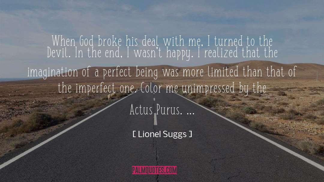 Actus quotes by Lionel Suggs