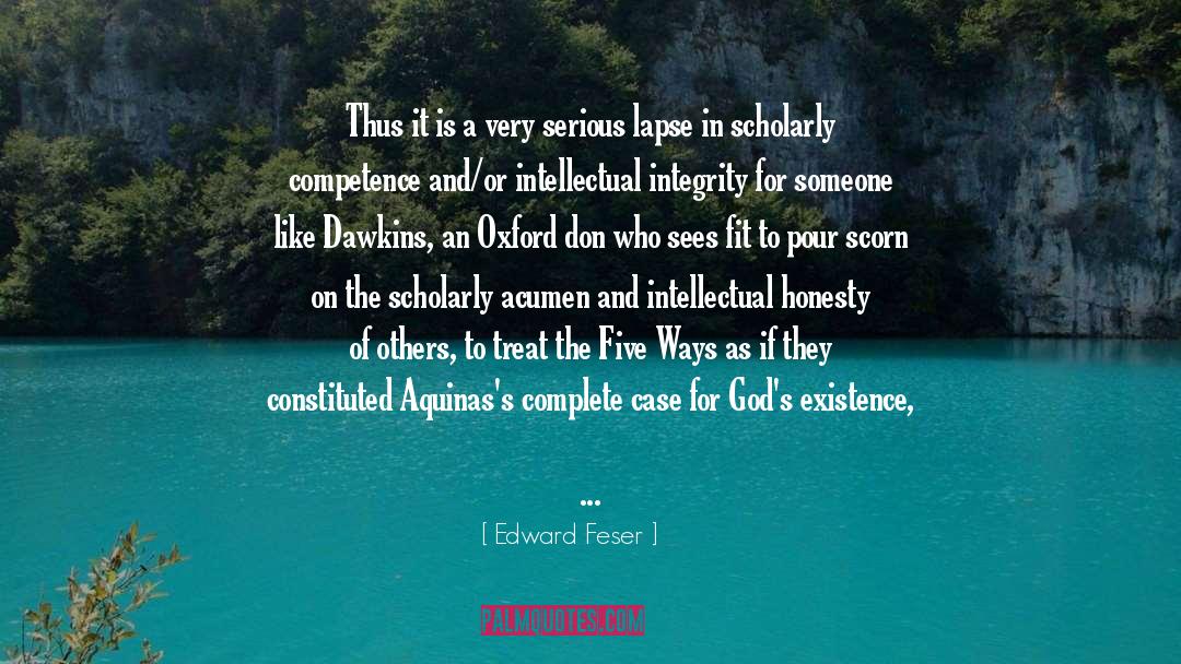 Acumen quotes by Edward Feser