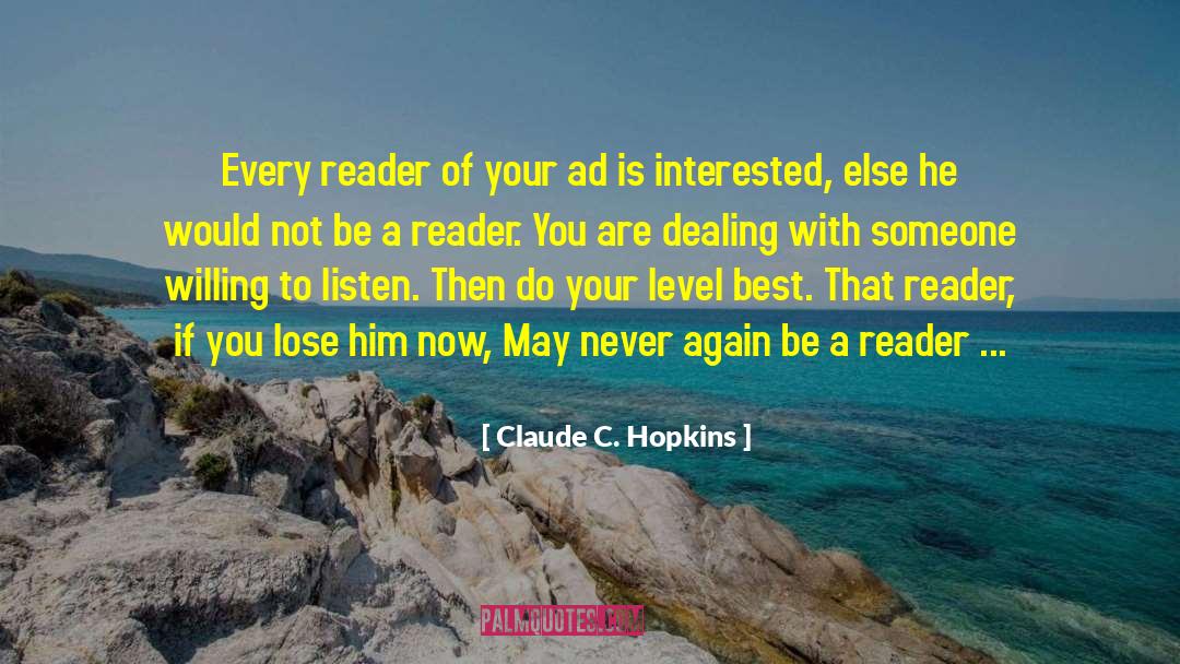 Ad D quotes by Claude C. Hopkins