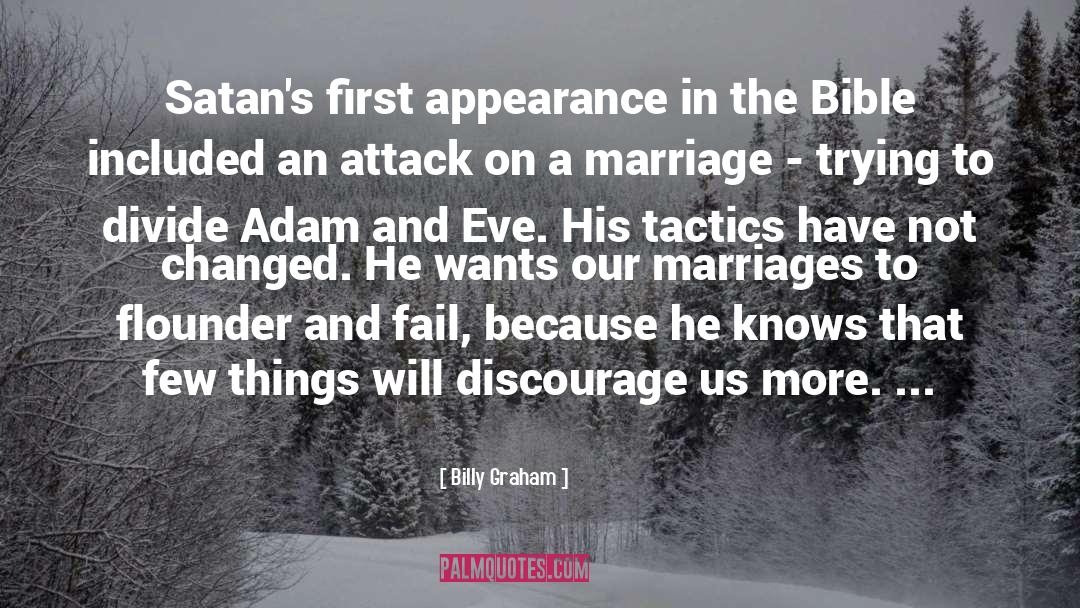 Adam And Eve quotes by Billy Graham