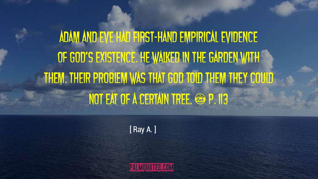 Adam And Eve quotes by Ray A.