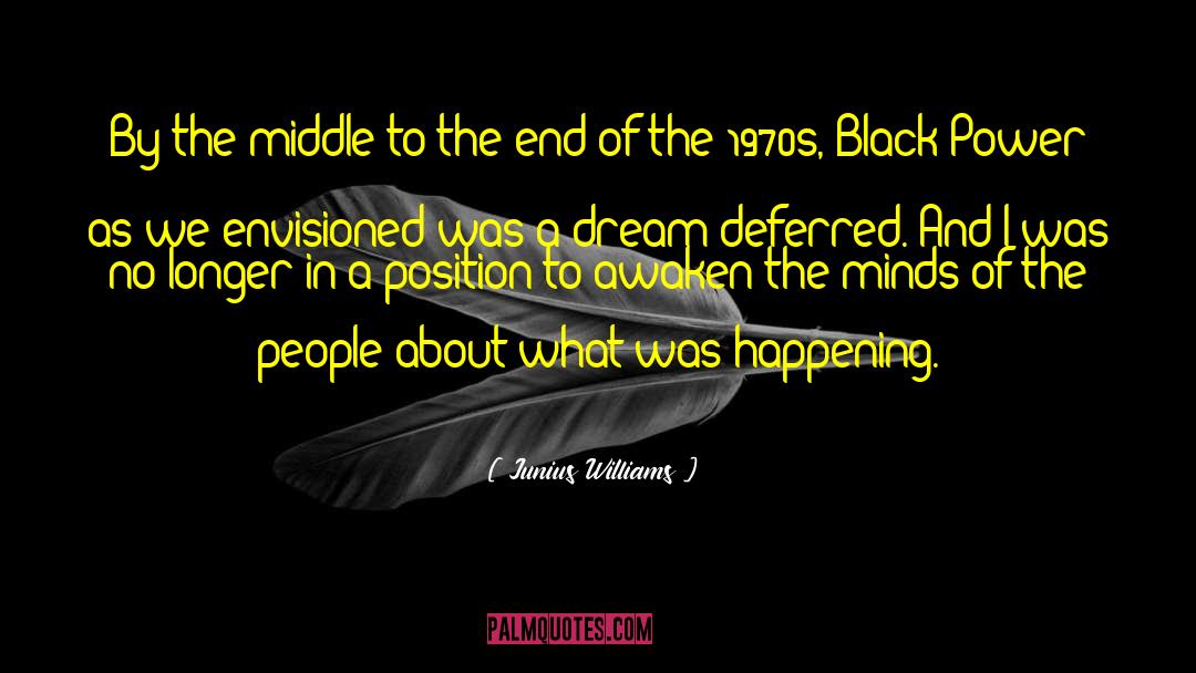 Adam Black quotes by Junius Williams